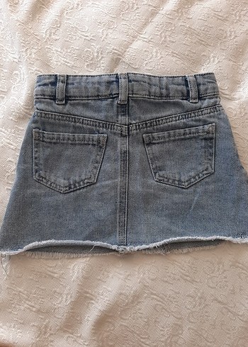 4 Yaş Beden Kız Denim Etek