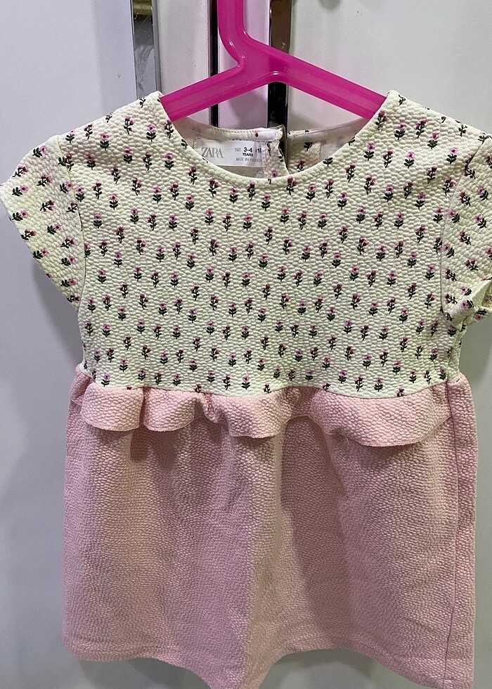 3-4 yaş ZARA çok iyi durumda elbise - Görsel 3