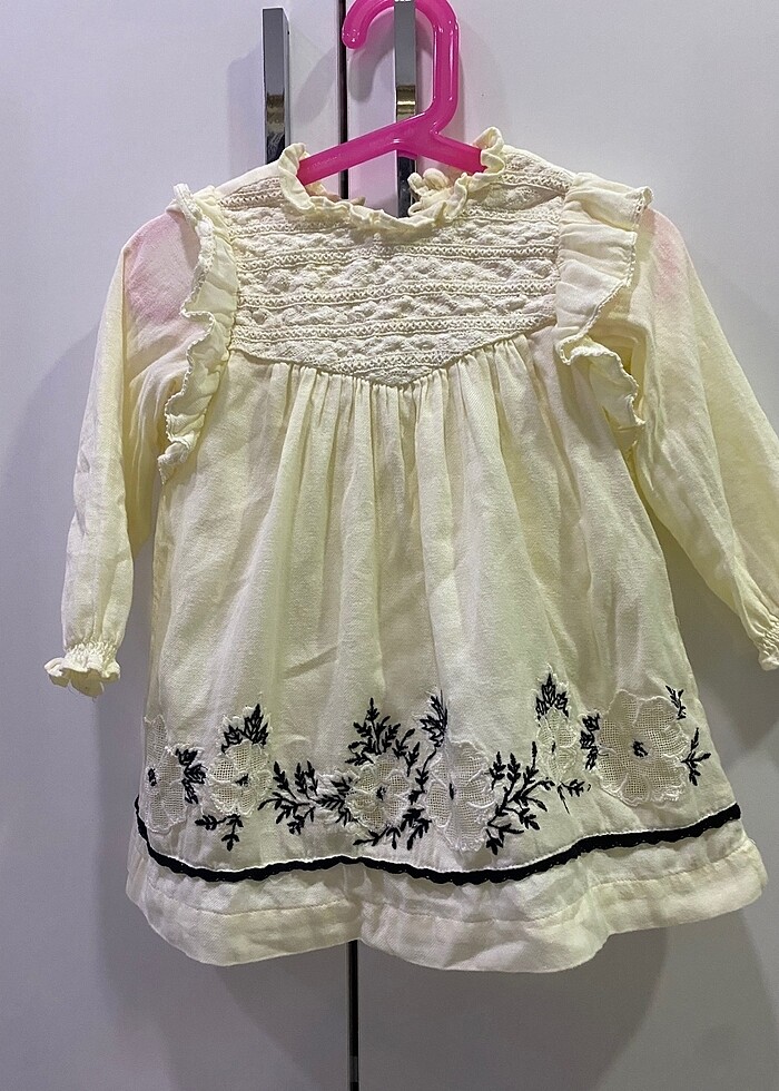 ZARA elbise kız çocuk 18-24 ay - Görsel 2
