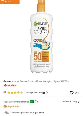 Güneş kremi
