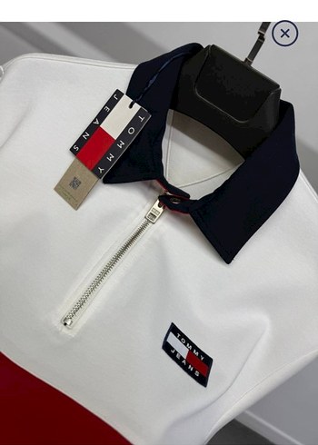 Erkek Beyaz Renkli Oversize Sweatshirt TOMMY HILFIGER S,L,XL VAR - Görsel 2