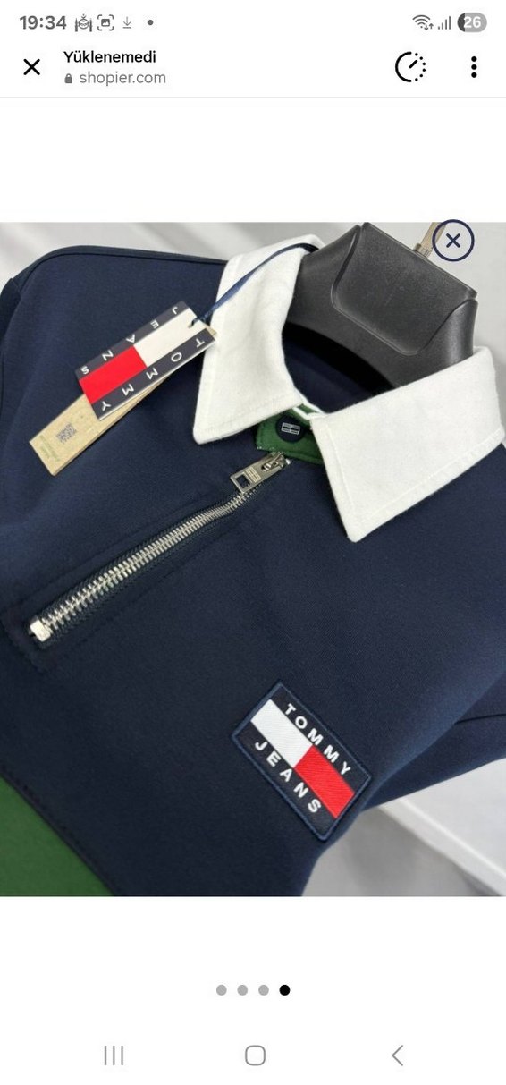 Fermuarlı Çok Renkli Erkek Sweatshirt - Görsel 2