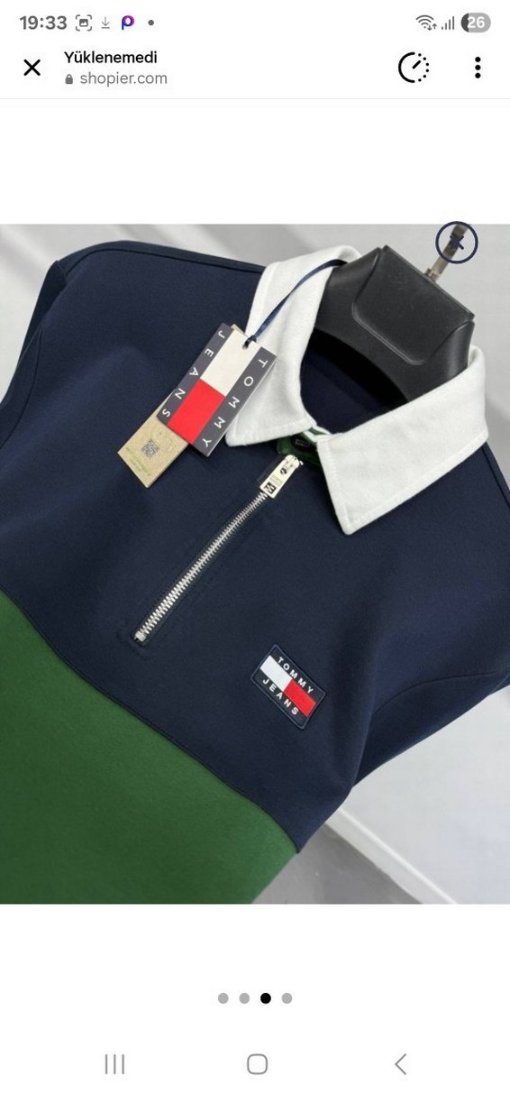 Renkli Fermuarlı Erkek Sweatshirt - Görsel 3