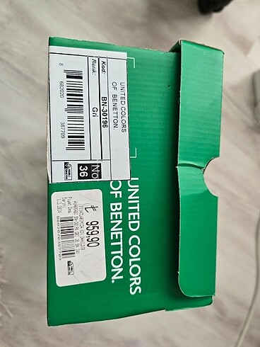 36 Beden Benetton kadın ayakkabı