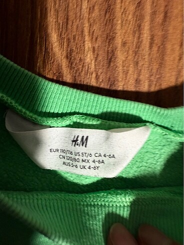 5 Yaş Beden H&M sweat