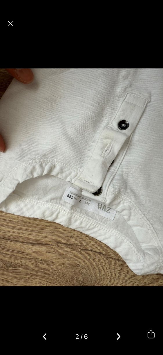 Çocuk Beyaz ve Çizgili İçlik Seti - Görsel 2