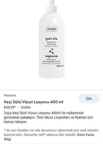Ziaja Keçi Sütlü Vücut Losyonu