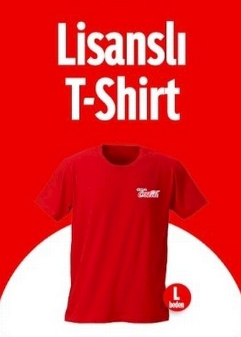 Kırmızı Lisanslı Erkek Tişört L Beden