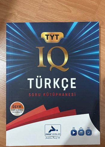 TYT IQ Türkçe Soru Kitapçığı