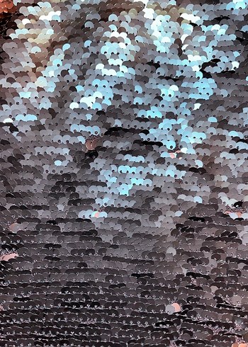 Siyah Payetli V Yaka İnce Askılı Kadın Bluz - Görsel 3