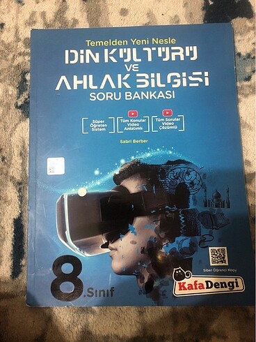 8.sınıf din kültürü soru bankası. Bu yıl alındı.kullanılmadı