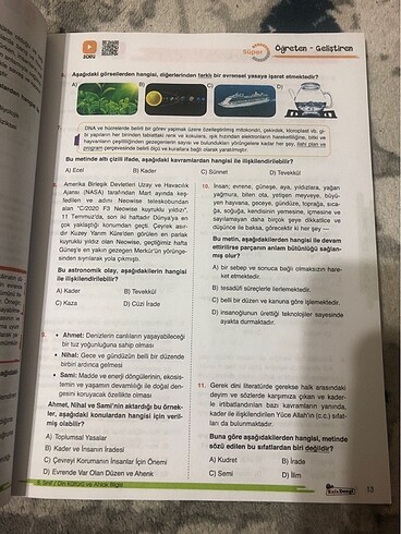 Beden Renk 8.sınıf din kültürü soru bankası. Bu yıl alındı.kullanılmadı