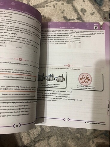Beden 8.sınıf fen bilimleri soru bankası. Bu yıl alındı.kullanılmadı