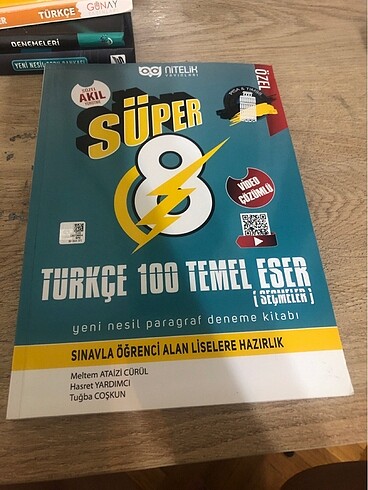 Nitelik süper 8. Sınıf türkçe 100 temel eser 20 li deneme