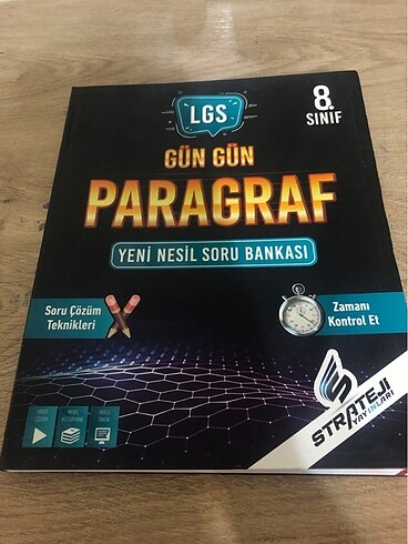 Strateji yayınları lgs gün gün paragraf yeni nesil soru bankası