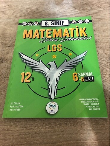 Av yayınları 8. Sınıf matematik 12 li deneme