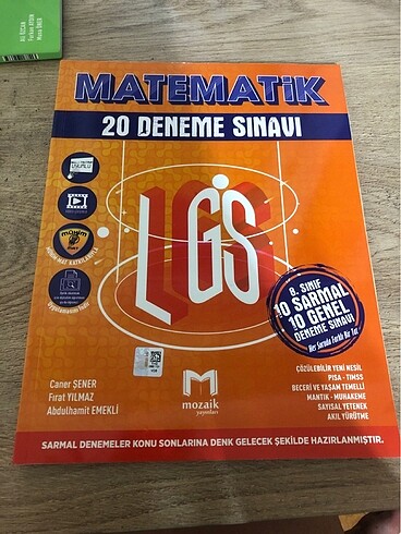 Mozaik yayınları 8. Sınıf matematik 20 li deneme