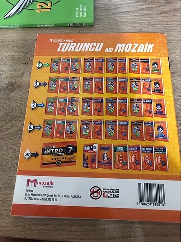  Mozaik yayınları 8. Sınıf matematik 20 li deneme