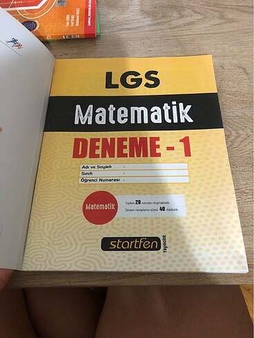  Beden Startfen rekor deneme 8. Sınıf matematik 15 li deneme