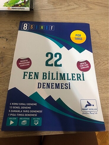 Paraf yayınlari 8. Sınıf fen bilimleri 22 li deneme