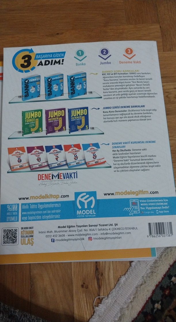 5. Sınıf Türkçe Soru Bankası Model sadece 1 test çözüldü - Görsel 2