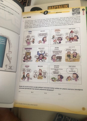 Enerji 8 Türkçe Soru Kitabı Yeni Nesil Sorular - Görsel 2
