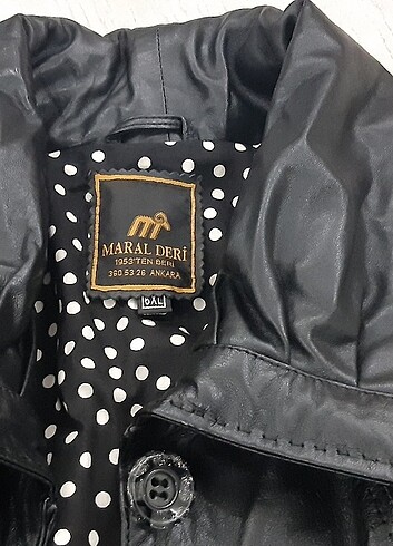 Diğer Vintage deri ceket Maral deri made in Ankara yerli malı