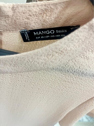 xs Beden Mango bluz