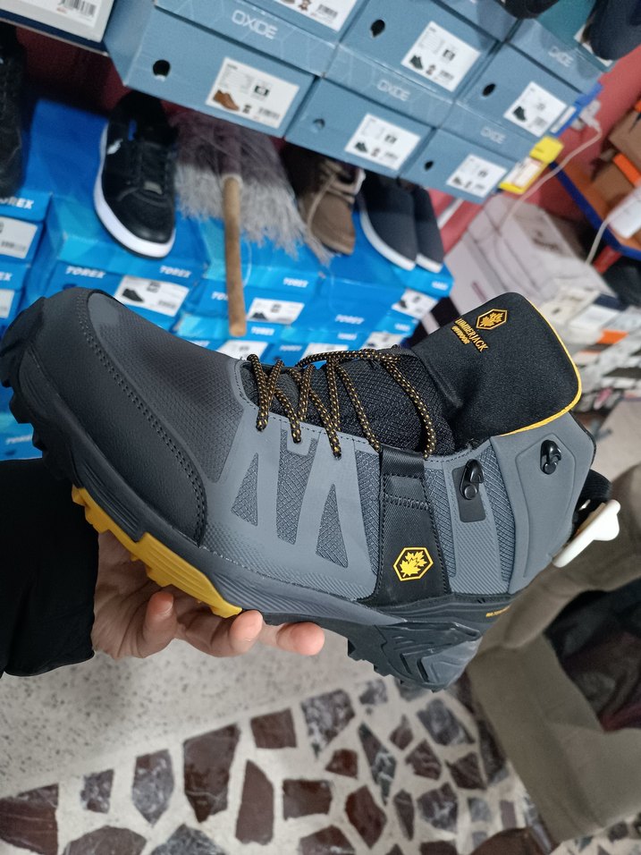 gri Lumberjack erkek bot - Görsel 3