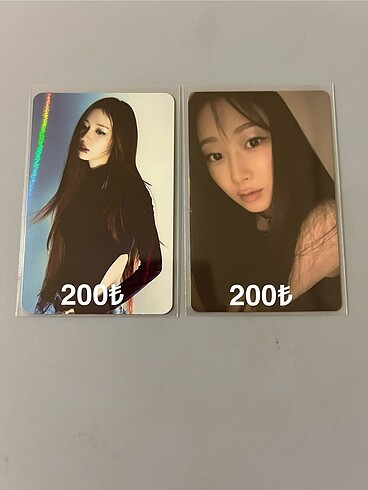 Aespa orjinal photocard