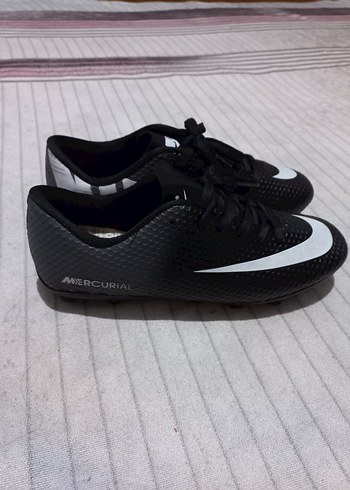 Erkek Çocuk Siyah Spor Ayakkabı Velcro - Görsel 3