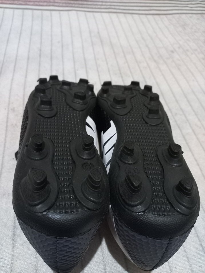 Erkek Çocuk Siyah Spor Ayakkabı Velcro - Görsel 4