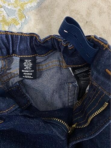 4 Yaş Beden lacivert Renk H&M Kot Pantolon