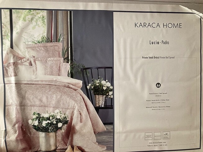 Karaca Home Karaca home yatak örtüsü