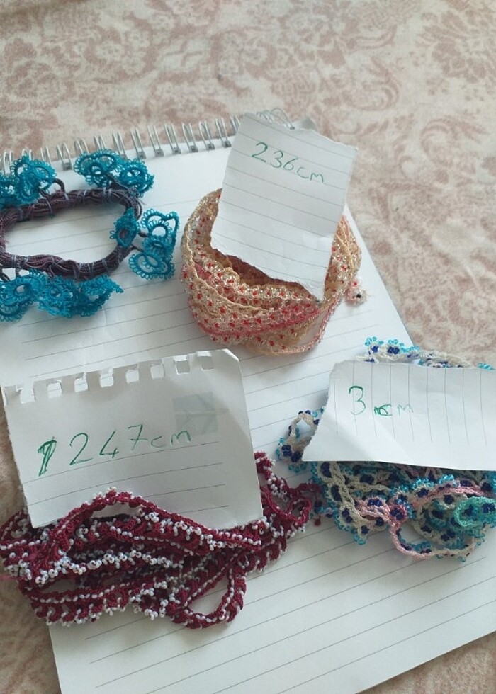 Boncuk ve mekik oyaları - Görsel 2