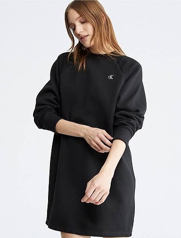 Calvin Klein Calvin Klein CK orjinal sweat elbise tunik etiketli