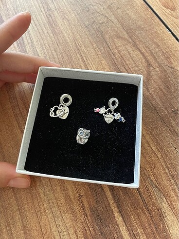 Pandora gümüş charm
