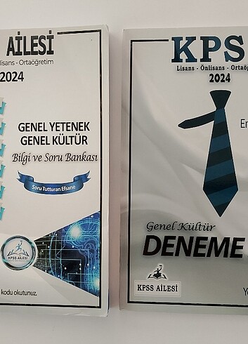  KPSS Tüm Düzey İçin 2'li Kitap
