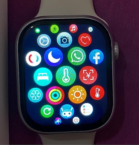  Beden ten rengi Renk Apple watch 8 çakması