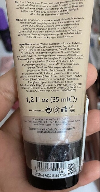 Flormar bb krem 0 - Görsel 2