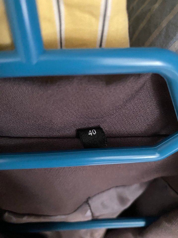 Gri Kadın crop Blazer Ceket - Görsel 2