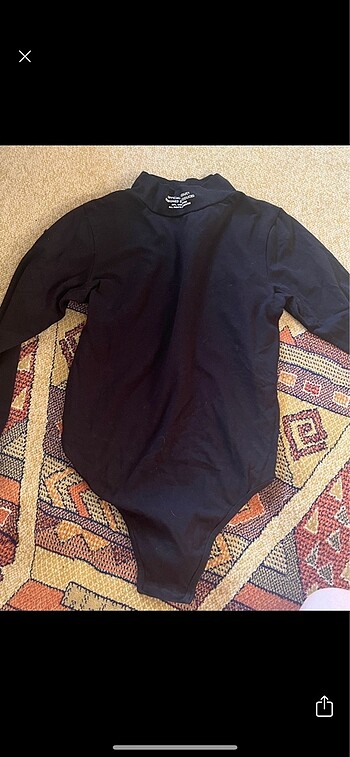 Boğazlı bodysuit