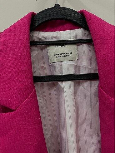 m Beden Pembe blazer ceket