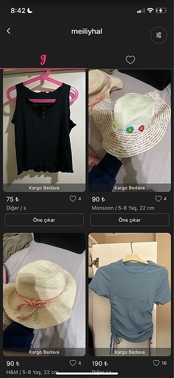 crop/şapka