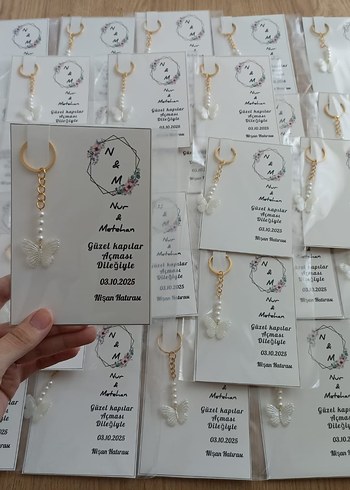 Kelebek anahtarlık