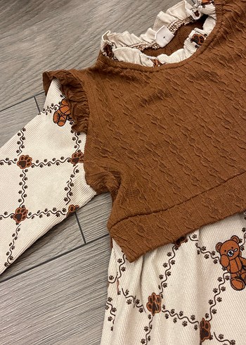Sheinside Bohem Tarz Uzun Kollu Kız Elbisesi
