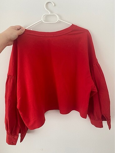 BERSHKA kırmızı kazak - Görsel 2