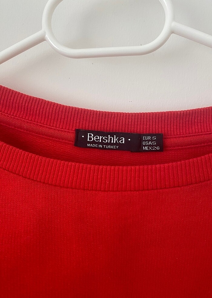 BERSHKA kırmızı kazak - Görsel 3
