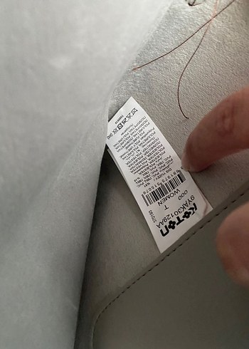 Gri Deri Kadın Omuz Çantası - Görsel 3