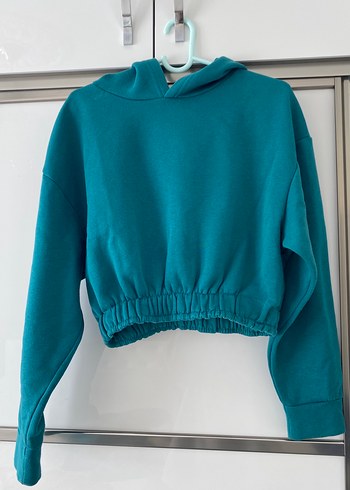 Turkuaz Sweatshirt ve Eşofman Takımı - Görsel 4